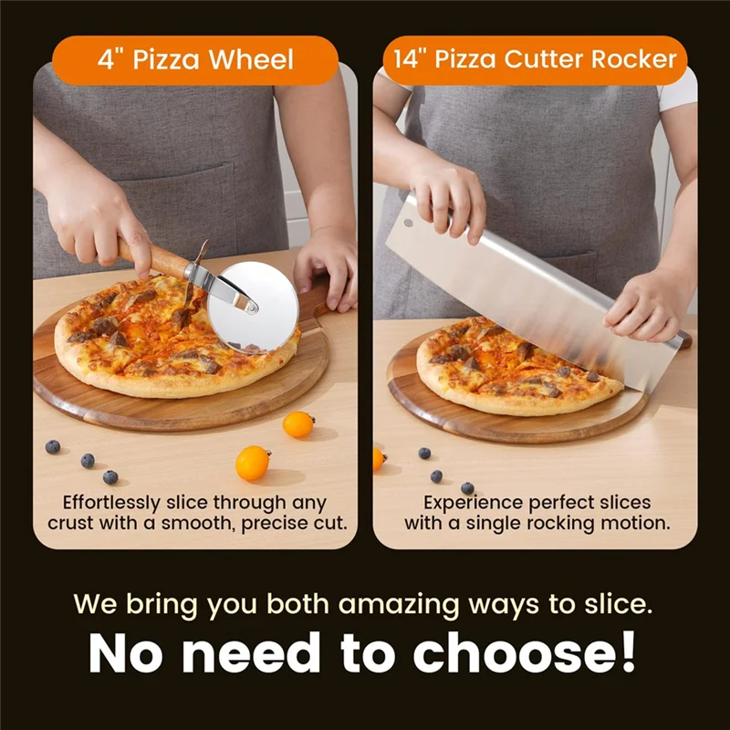 PALA PIZZA CON MANICO IN LEGNO